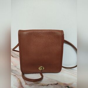 Vintage Coach 9620 Compact Pouch British Tan